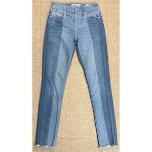Levi's‎ 721 Two Tones High Rise Skinny Women's Japanese Denim Jeans Size 25